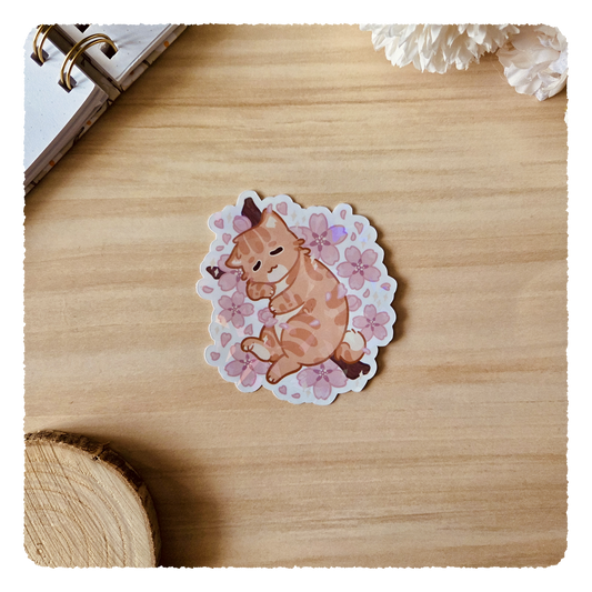 Kiss Cut Sticker - Cherry Blossom Friends ❘ Kleiner Flowers