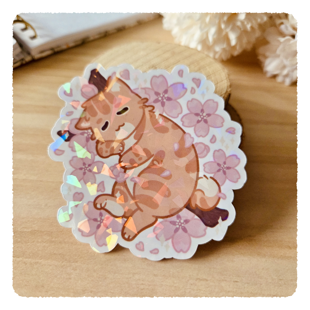 Kiss Cut Sticker - Cherry Blossom Friends ❘ Kleiner Flowers