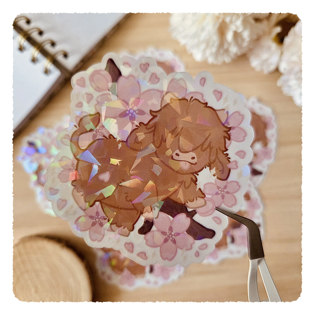 Kiss Cut Sticker - Cherry Blossom Friends ❘ Harvey