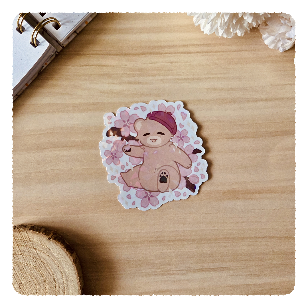 Kiss Cut Sticker - Cherry Blossom Friends ❘ Scotty