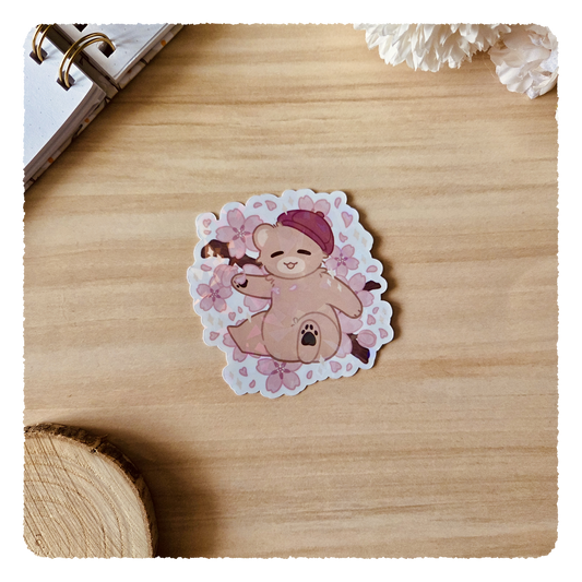 Kiss Cut Sticker - Cherry Blossom Friends ❘ Scotty