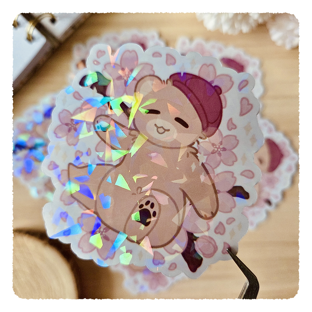 Kiss Cut Sticker - Cherry Blossom Friends ❘ Scotty