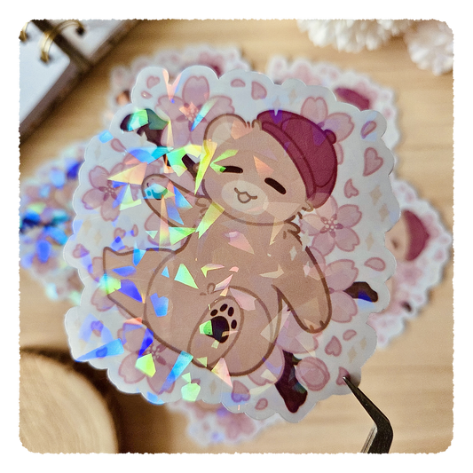 Kiss Cut Sticker - Cherry Blossom Friends ❘ Scotty