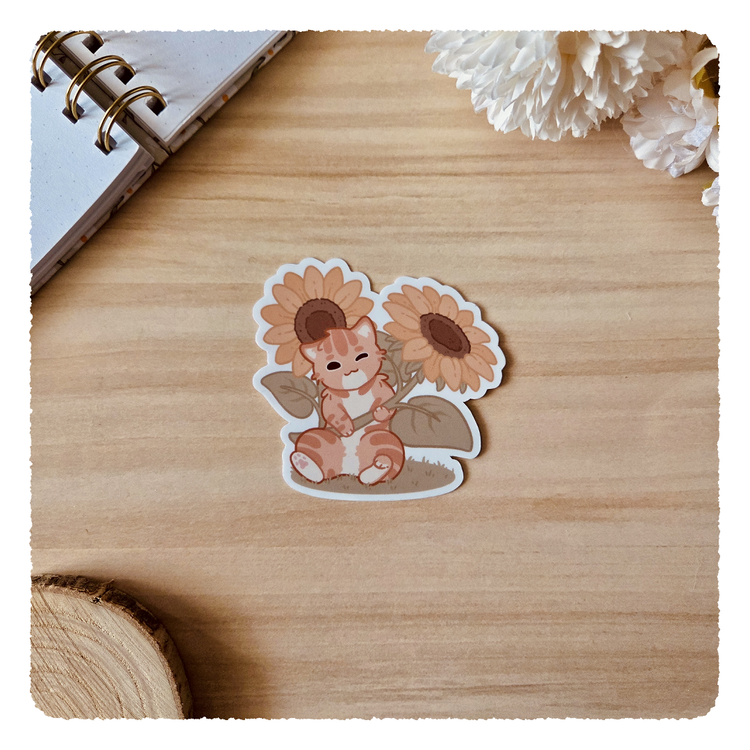 Kiss Cut Sticker - Flourishing Dreams ❘ Sonnenblumen