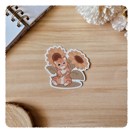 Kiss Cut Sticker - Flourishing Dreams ❘ Sonnenblumen