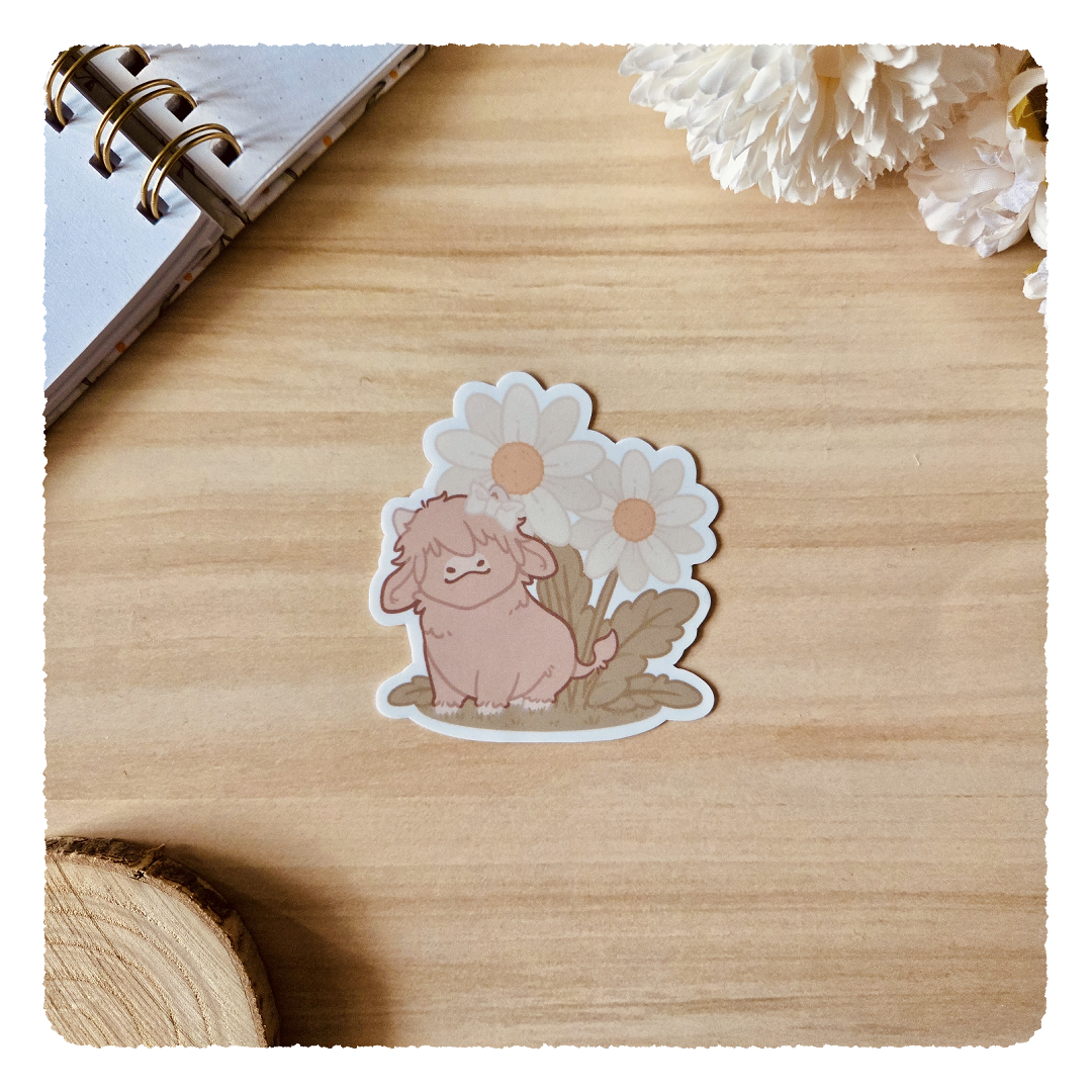 Kiss Cut Sticker - Flourishing Dreams ❘ Gänseblümchen