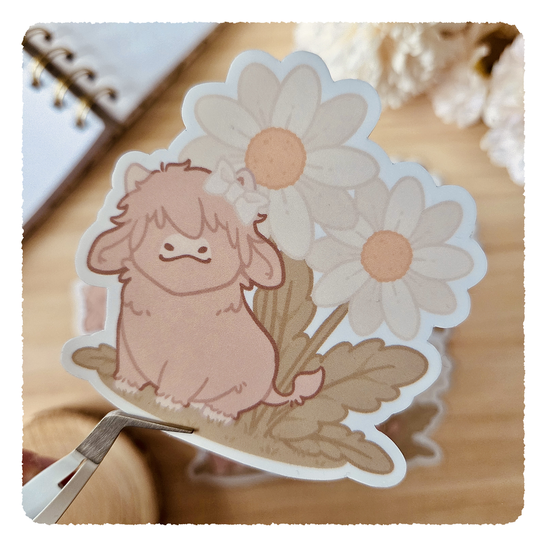 Kiss Cut Sticker - Flourishing Dreams ❘ Gänseblümchen