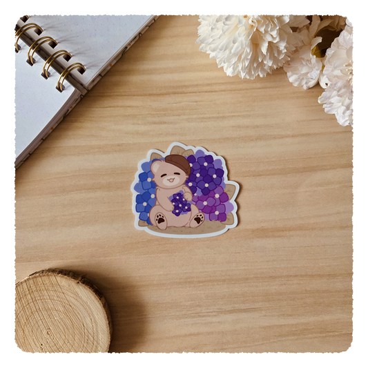 Kiss Cut Sticker - Flourishing Dreams ❘ Hortensien