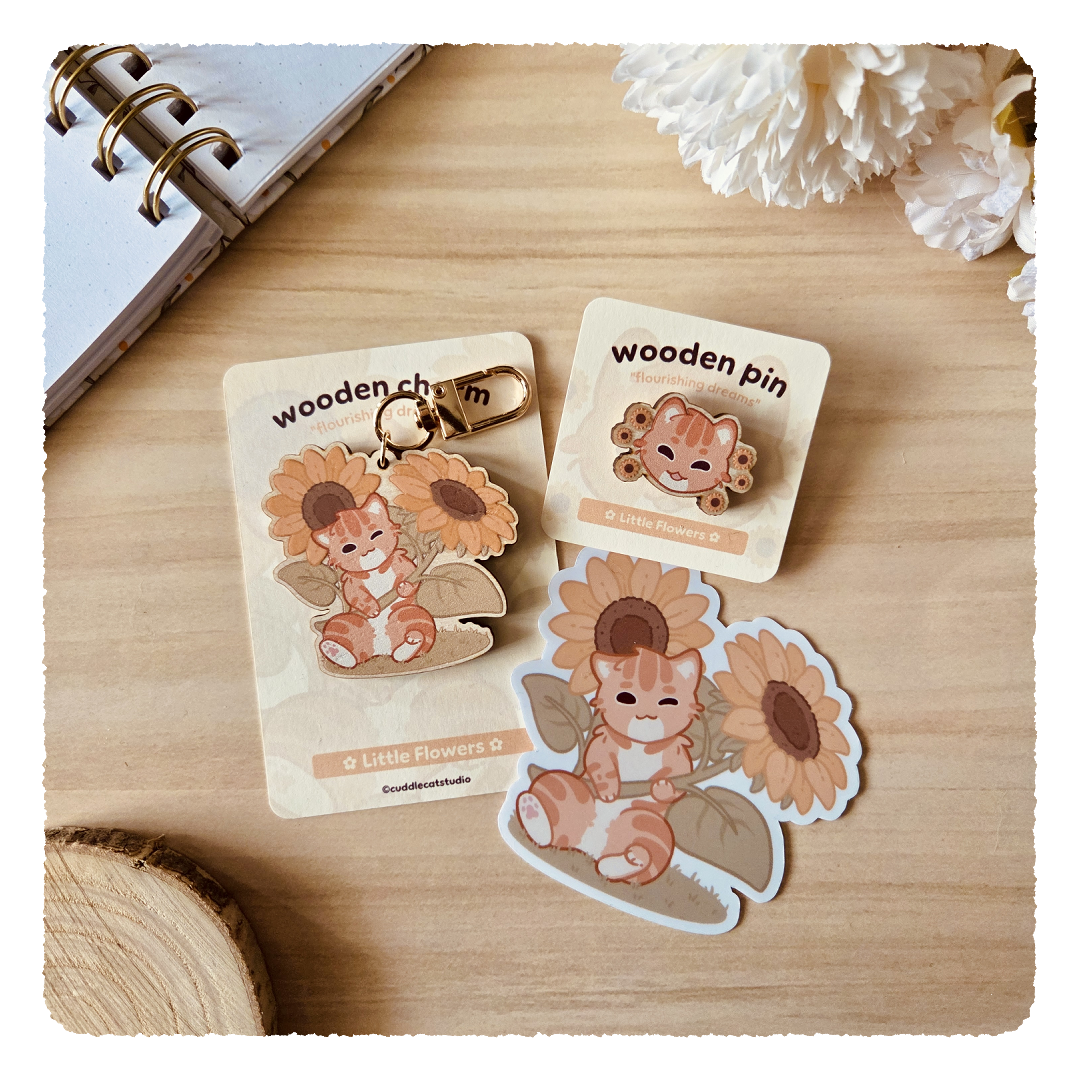 Flourishing Dreams Set I Sonnenblumen