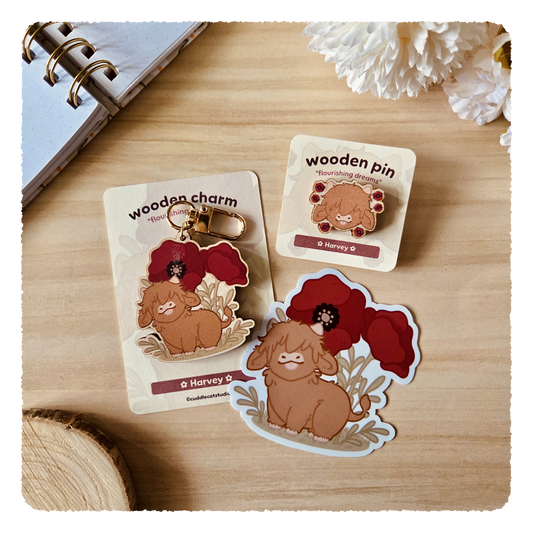 Flourishing Dreams Set I Mohnblumen