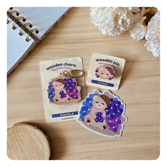 Flourishing Dreams Set I Hydrangeas