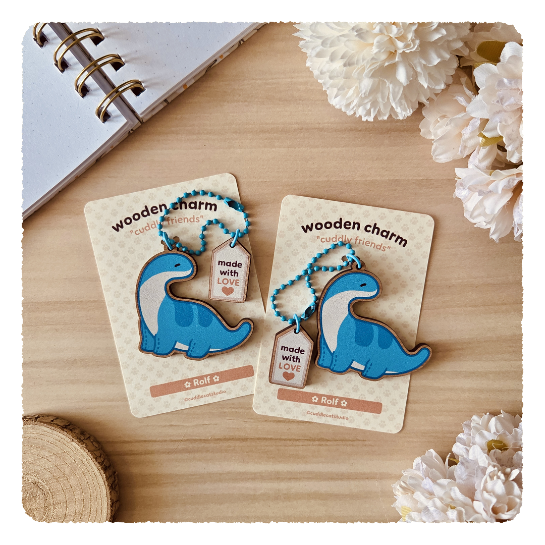 Holzanhänger - Cuddly Friends I Rolf