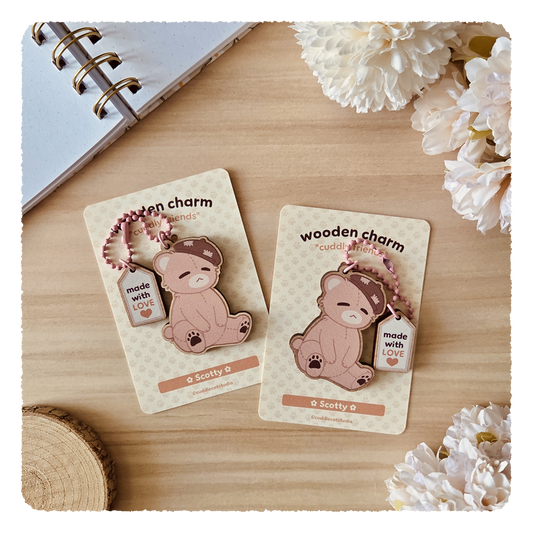 Holzanhänger - Cuddly Friends I Scotty