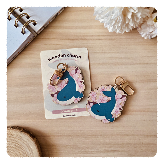 Holzanhänger - Cherry Blossom Friends I Walbert