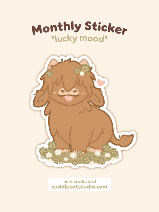 Cuddly Friends Club - Sticker März 2026